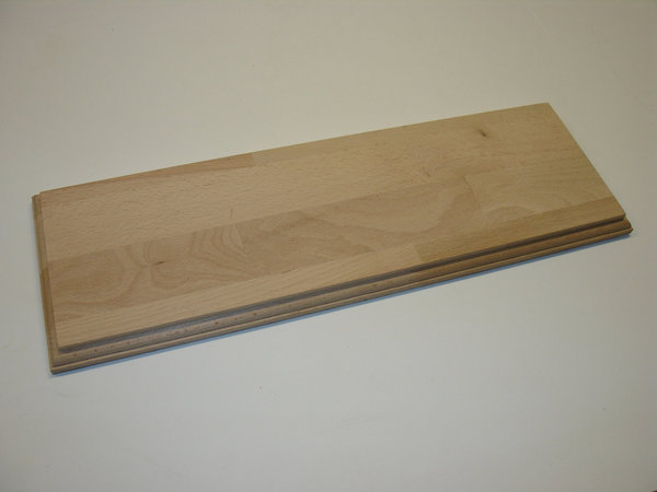 Holzsockel aus Buche-Leimholz Natur 450x150 mm