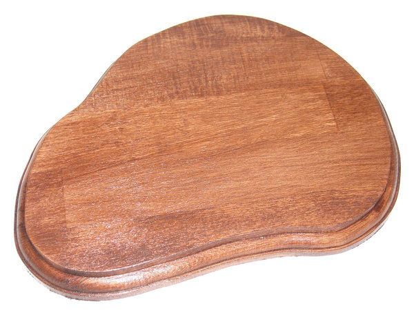 Holzsockel aus Buche-Leimholz Mahagoni 28er